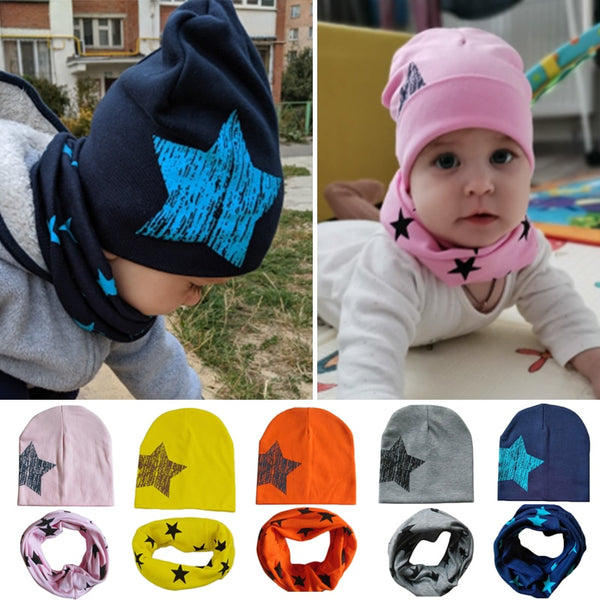 Bonnet + Tour de Cou Winter Baby